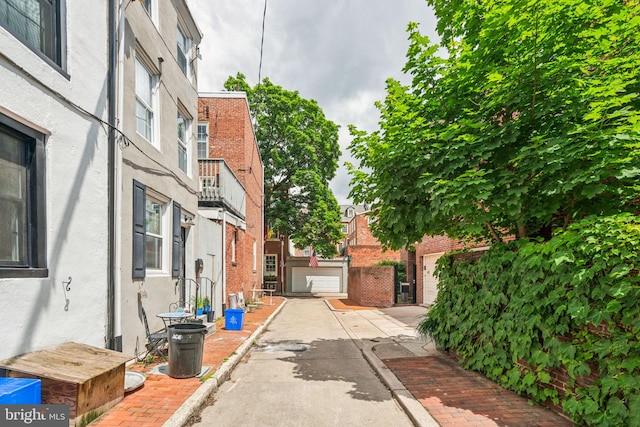 403 S Alder St, Philadelphia, PA 19147 - view of side of home with stucco siding