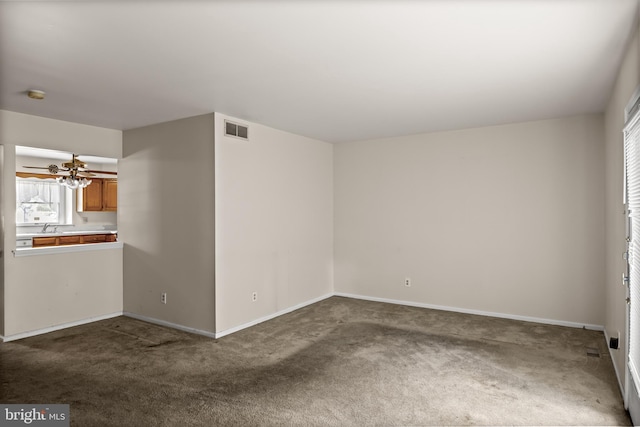 2428 Pliner Ct, Atco, NJ 08004 - unfurnished room featuring carpet, baseboards, and a smoke detector