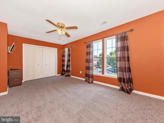 5500 Upshur Sq, Frederick, MD 21703 - unfurnished bedroom featuring baseboards, carpet flooring, and a closet