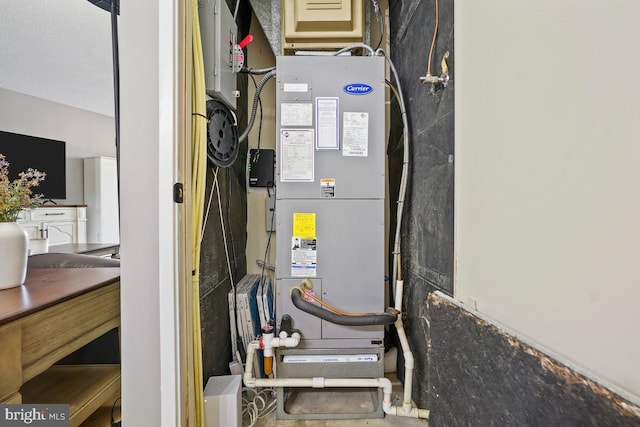 5904 Mount Eagle Dr Unit 1003, Alexandria, VA 22303 - utility room with heating unit