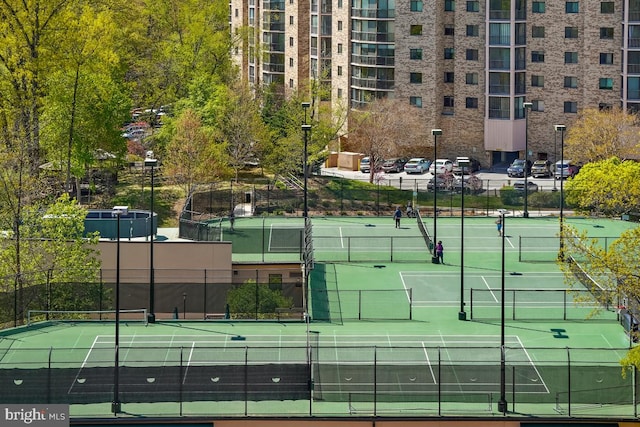 5904 Mount Eagle Dr Unit 1003, Alexandria, VA 22303 - view of tennis court