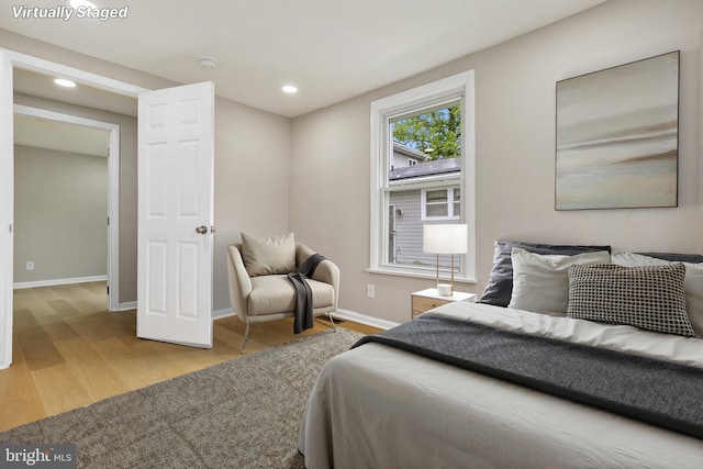 1106 Fiji Ave, Landover, MD 20785 - bedroom featuring wood finished floors, recessed lighting, and baseboards