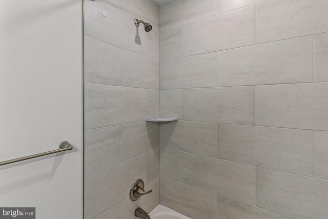 full bathroom with tub / shower combination