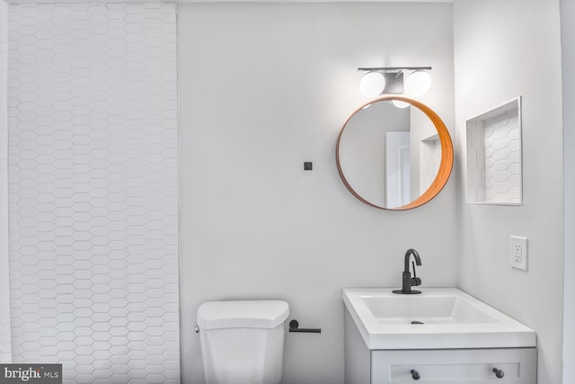 8118 Chapel Cove Dr, Laurel, MD 20707 - bathroom featuring toilet and vanity
