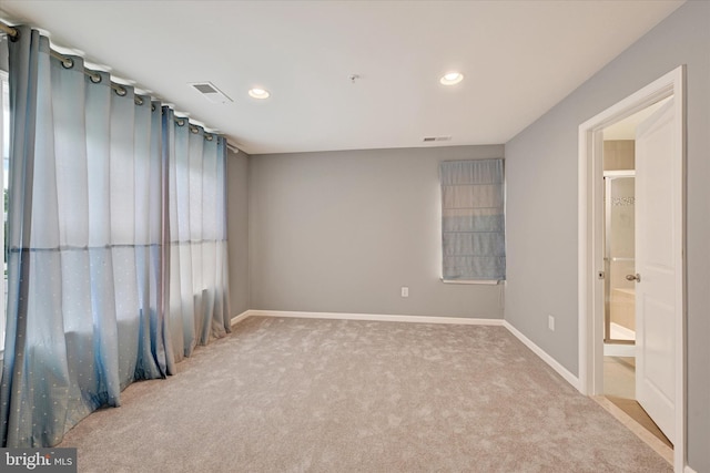 9830 Forge Valley Ct, Perry Hall, MD 21128 - spare room with carpet floors, baseboards, and recessed lighting