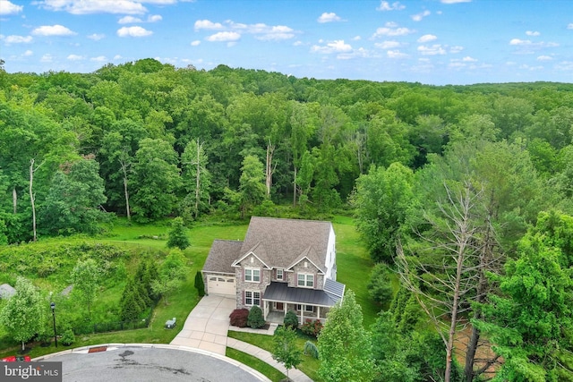 9830 Forge Valley Ct, Perry Hall, MD 21128 - view of subject property with a forest