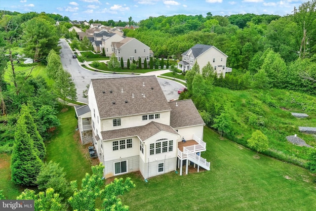 9830 Forge Valley Ct, Perry Hall, MD 21128 - view from above of property