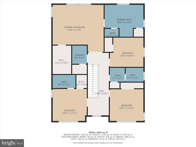 9830 Forge Valley Ct, Perry Hall, MD 21128 - home floor plan