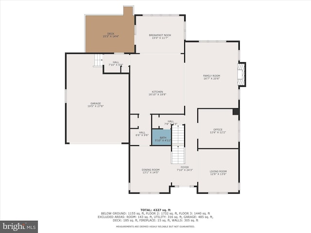 9830 Forge Valley Ct, Perry Hall, MD 21128 - room layout
