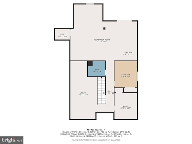 9830 Forge Valley Ct, Perry Hall, MD 21128 - floor plan / room layout