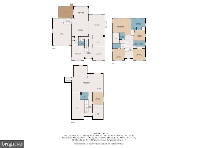 9830 Forge Valley Ct, Perry Hall, MD 21128 - floor plan / room layout