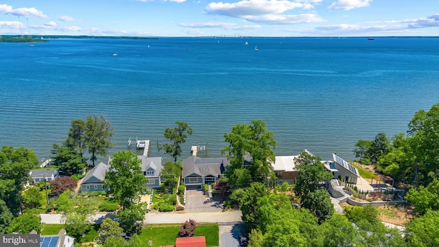 2514 Lyon Dr, Annapolis, MD 21403 - aerial view of residential area with a nearby body of water