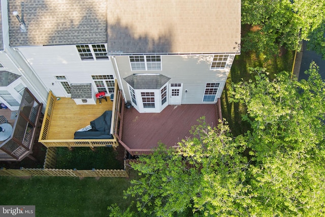 20580 Willoughby Sq, Sterling, VA 20165 - view from above of property