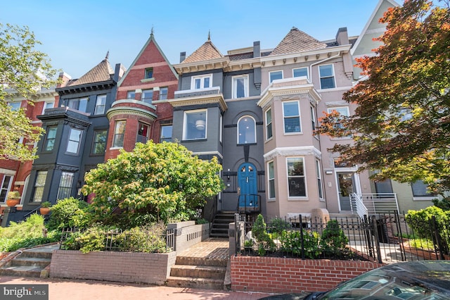 1726 U St NW Unit 1, Washington, DC 20009 - view of property featuring brick siding