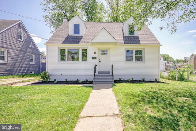 110 3rd St, Brooklawn, NJ 08030 - cape cod-style house featuring a shingled roof