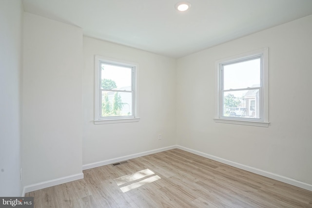110 3rd St, Brooklawn, NJ 08030 - empty room with baseboards and wood finished floors