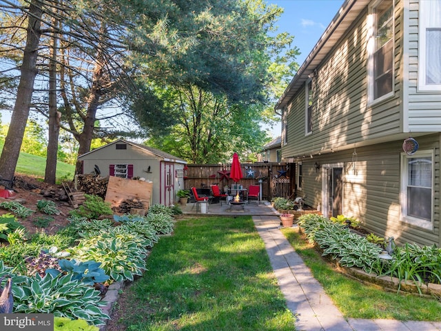 4333 Declaration Cir, Belcamp, MD 21017 - view of yard with a patio area