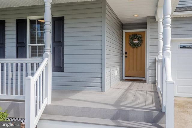 6081 Dotts Ln, Penn Laird, VA 22846 - doorway to property featuring covered porch