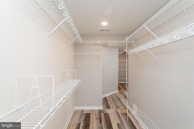 6081 Dotts Ln, Penn Laird, VA 22846 - spacious closet with wood finished floors