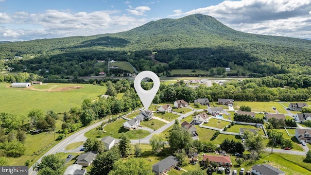 6081 Dotts Ln, Penn Laird, VA 22846 - bird's eye view of a forest and a mountain backdrop