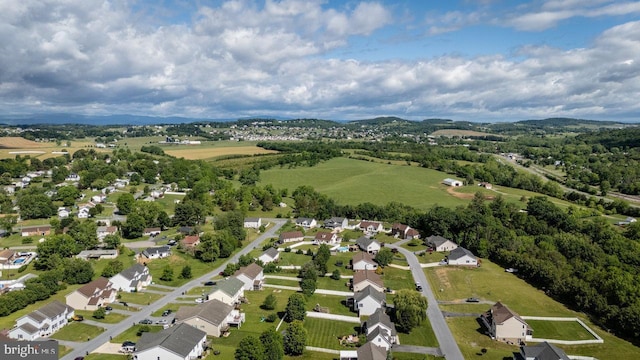 6081 Dotts Ln, Penn Laird, VA 22846 - aerial view of property and surrounding area with nearby suburban area