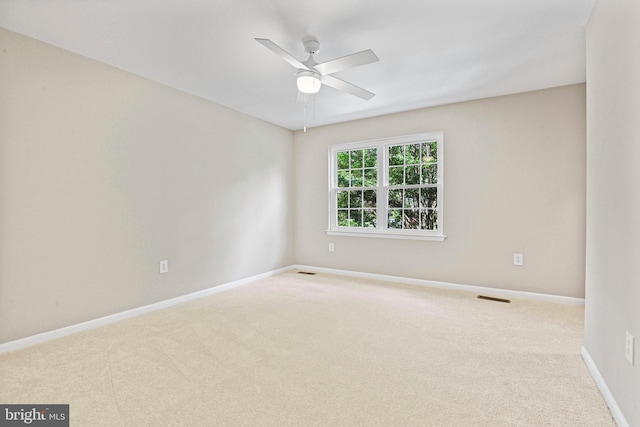 2249 Gunsmith Sq, Reston, VA 20191 - carpeted spare room featuring ceiling fan and baseboards