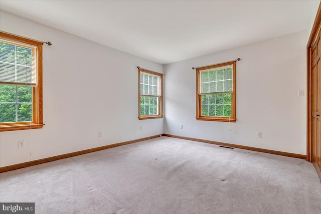 280 Center Rd, Lehighton, PA 18235 - spare room with plenty of natural light, light carpet, and baseboards