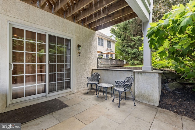 1015 Riverview Ln, Conshohocken, PA 19428 - view of patio