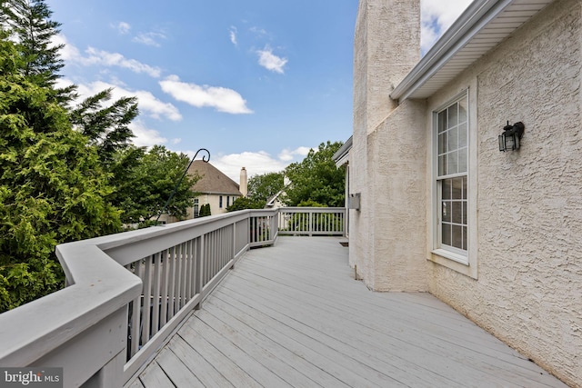 1015 Riverview Ln, Conshohocken, PA 19428 - view of wooden terrace