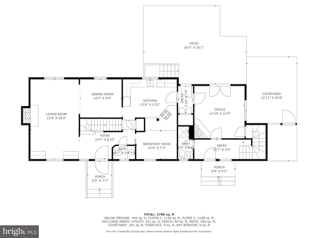 3538 Yuma St NW, Washington, DC 20008 - home floor plan