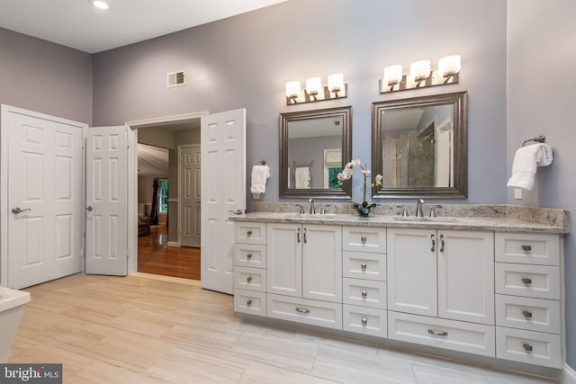 6323 Colchester Rd, Fairfax Station, VA 22039 - bathroom with double vanity