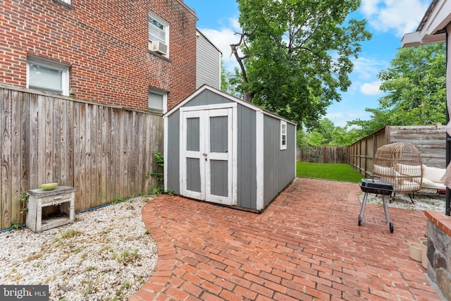 1420 V St SE, Washington, DC 20020 - fenced backyard featuring a patio and grilling area
