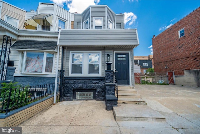427 W Shunk St, Philadelphia, PA 19148 - view of front of house with entry steps and stone siding