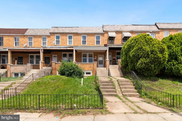 2726 E Preston St, Baltimore, MD 21213 - view of property featuring stairs and brick siding