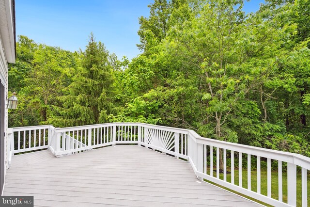 8456 Summer Breeze Pl, Manassas, VA 20112 - view of wooden terrace