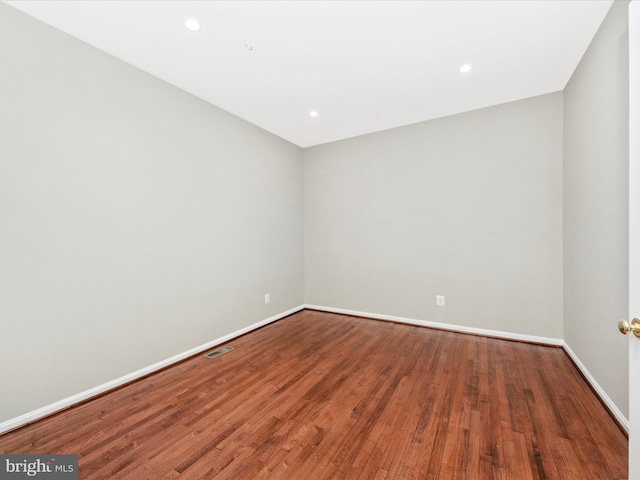 11937 Saint Francis Way, Bowie, MD 20721 - unfurnished room featuring wood finished floors, baseboards, and recessed lighting