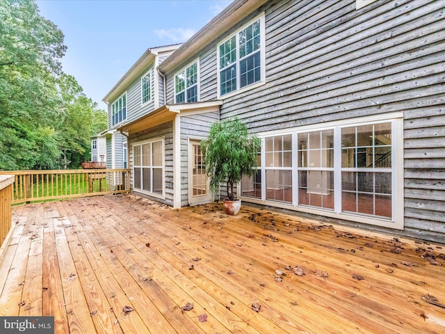11937 Saint Francis Way, Bowie, MD 20721 - view of wooden deck