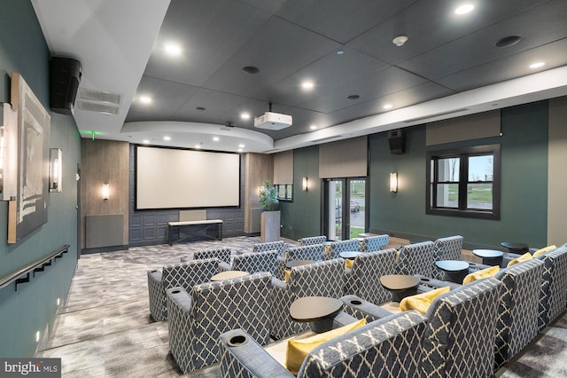 298 Rustic Wood Dr, Gettysburg, PA 17325 - home theater with recessed lighting