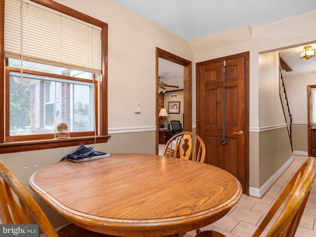 1112 Stromko Dr, Fallston, MD 21047 - dining area featuring light tile patterned floors