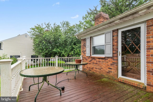 1112 Stromko Dr, Fallston, MD 21047 - view of wooden terrace