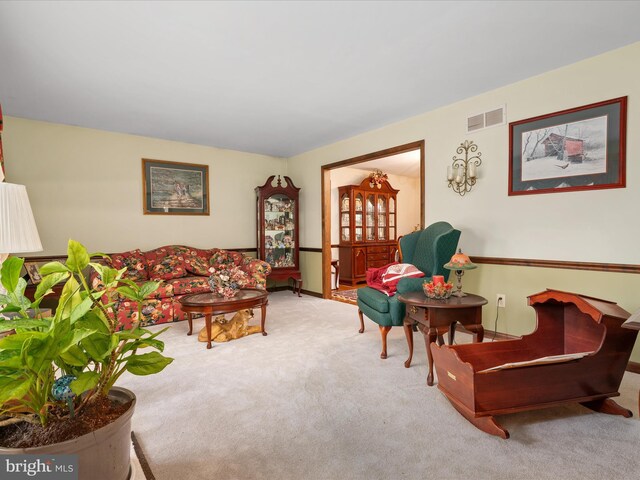 1112 Stromko Dr, Fallston, MD 21047 - living area with carpet flooring