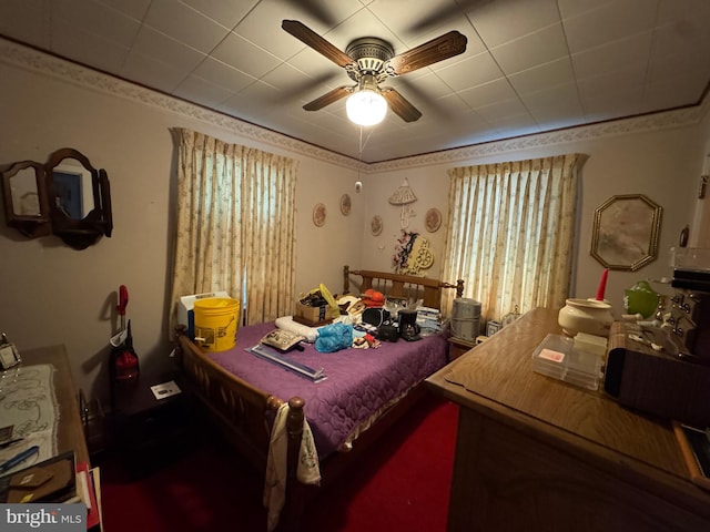 817 Maple St, Waynesboro, PA 17268 - bedroom with ceiling fan