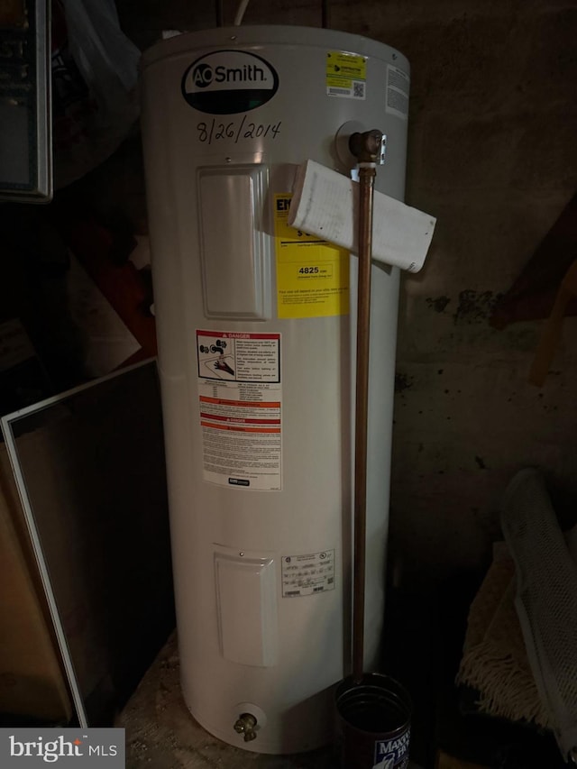 817 Maple St, Waynesboro, PA 17268 - utility room with water heater