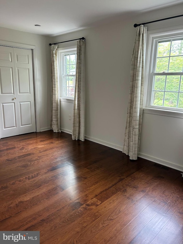 1821 Driver Ave, Lancaster, PA 17602 - unfurnished bedroom featuring dark wood-style floors and baseboards