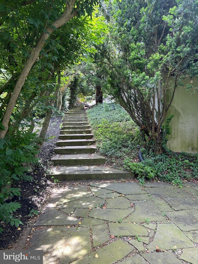 1821 Driver Ave, Lancaster, PA 17602 - view of yard featuring stairway