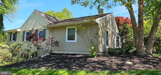 1821 Driver Ave, Lancaster, PA 17602 - view of property exterior with a chimney