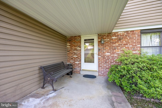 306 Spring Cir, Norristown, PA 19403 - property entrance featuring brick siding