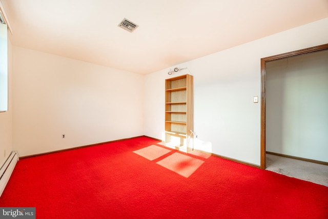 306 Spring Cir, Norristown, PA 19403 - spare room with carpet floors, baseboard heating, and baseboards