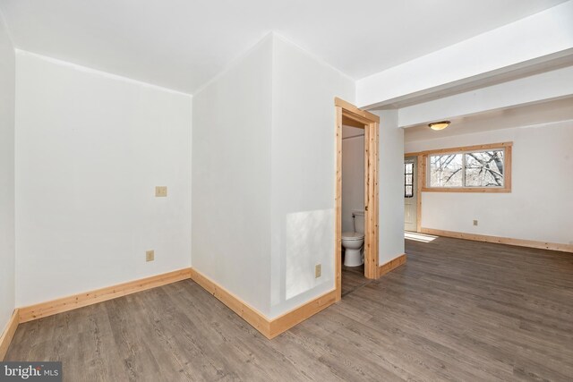 12814 Appel Rd SE, Little Orleans, MD 21766 - empty room with baseboards and wood finished floors