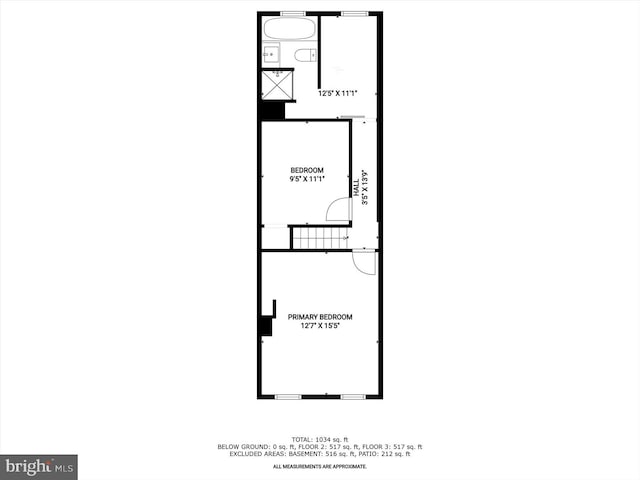 2002 E Preston St, Baltimore, MD 21213 - room layout